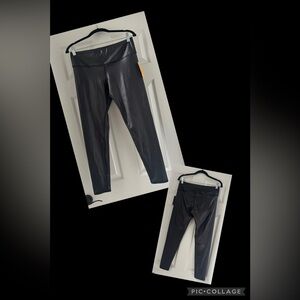 Becca Black Faux Leather Leggings